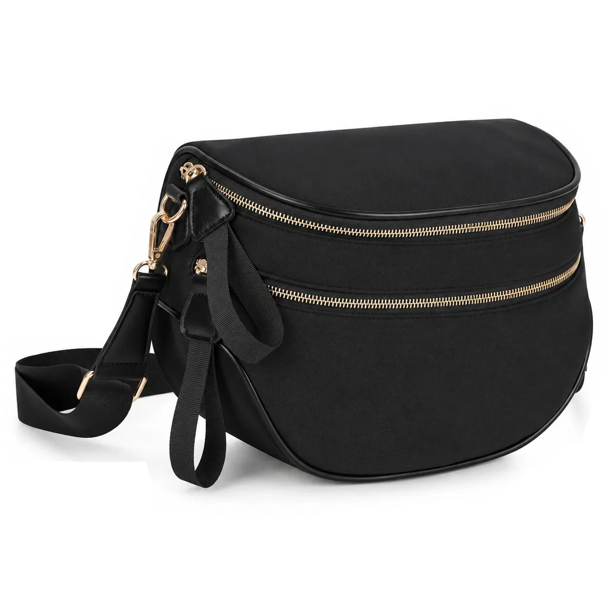 Custom Checkerboard Fanny Pack Adjustable Crossbody Waist Bag for Travel