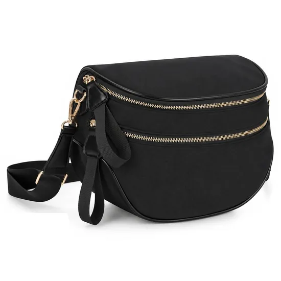Custom Checkerboard Fanny Pack Adjustable Crossbody Waist Bag for Travel