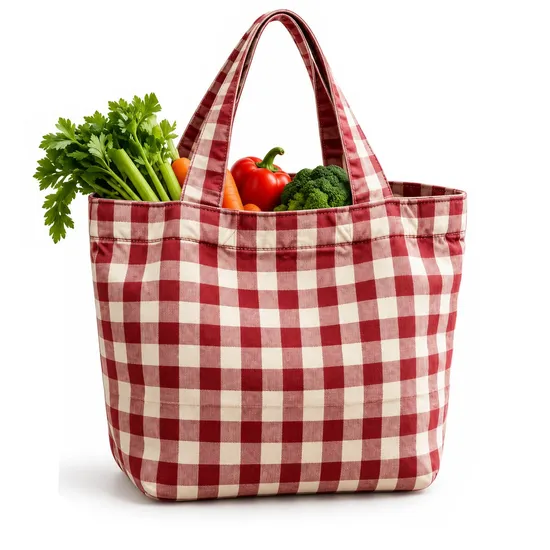 Custom Logo Large Capacity Denim Tote Bag with Zipper and Shoulder Handles