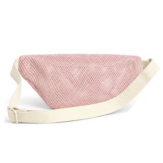Custom Logo Mesh Fanny Pack Adjustable Waist Belt Bag for Travel
