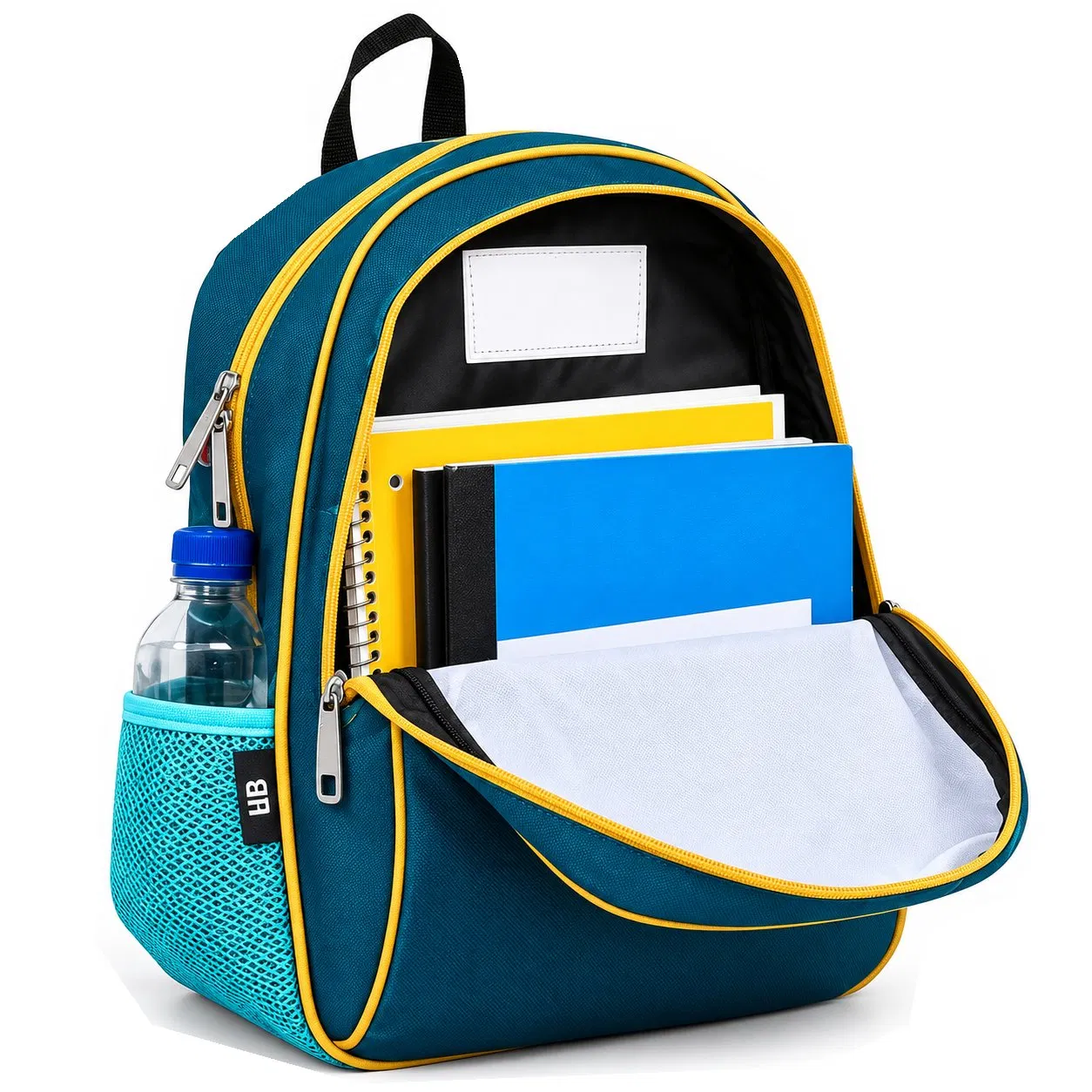 Custom Logo 15 Inch Oxford Kids School Backpack for Boys and Girls