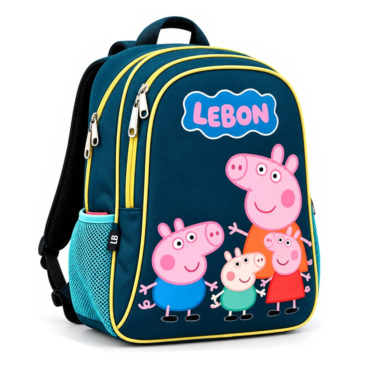 Custom Logo 15 Inch Oxford Kids School Backpack for Boys and Girls