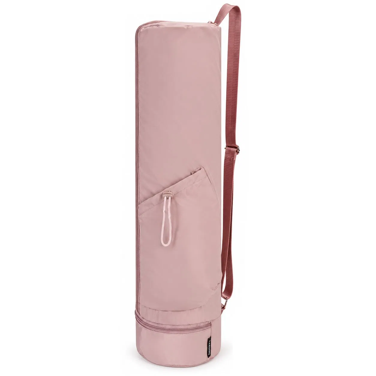 Custom Polyester Yoga Mat Carrier Bag Gym Sling with Bottle Pocket Wet Clothes Compartment