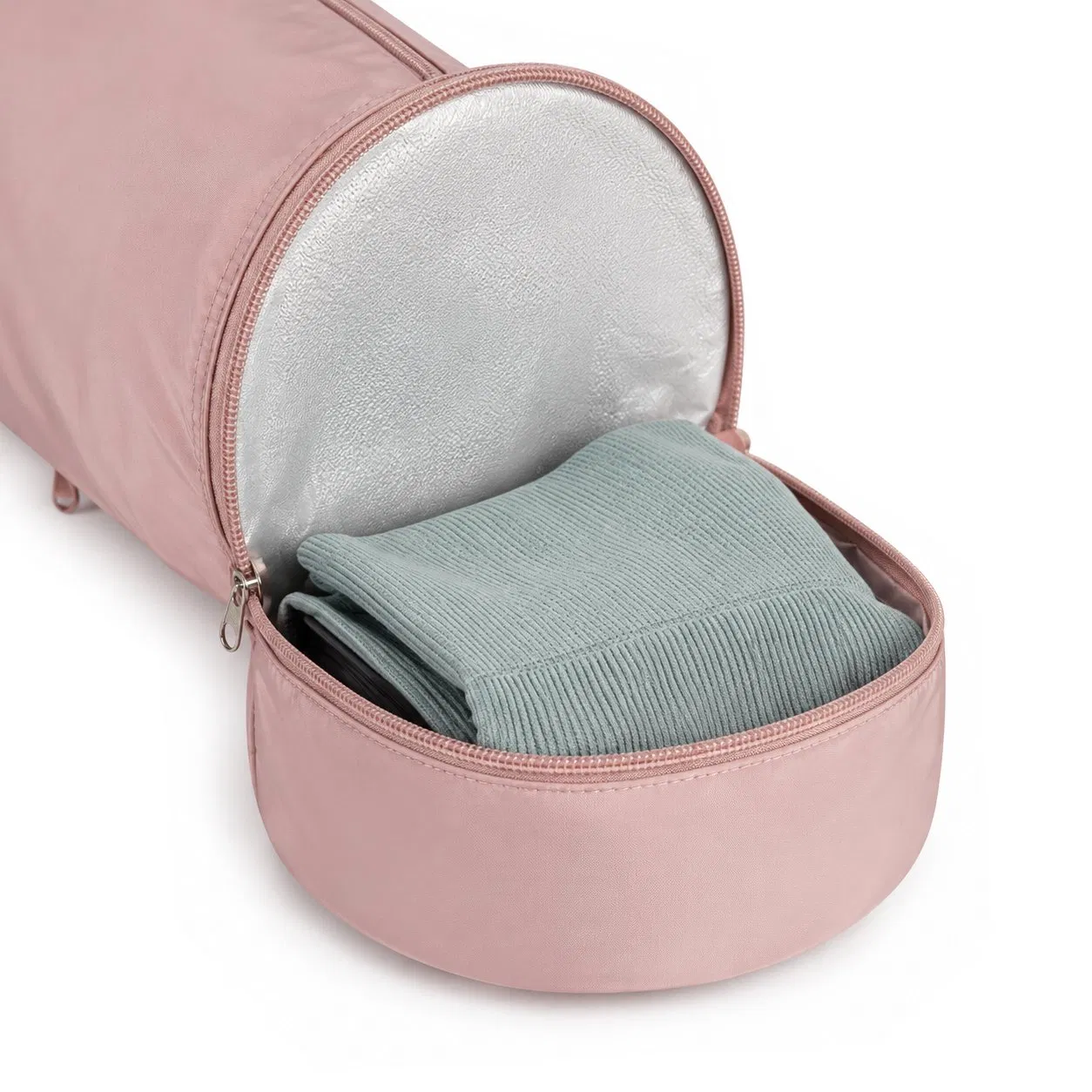 Custom Polyester Yoga Mat Carrier Bag Gym Sling with Bottle Pocket Wet Clothes Compartment