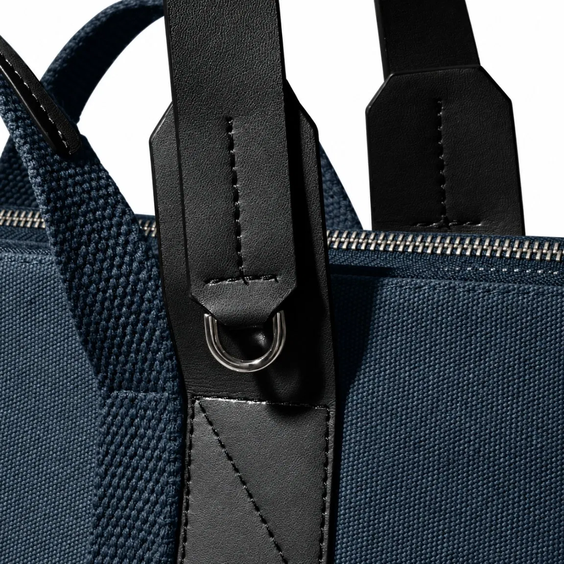 Custom Logo Canvas Shoulder Tote Bag with Laptop Slot for Office Daily Travel