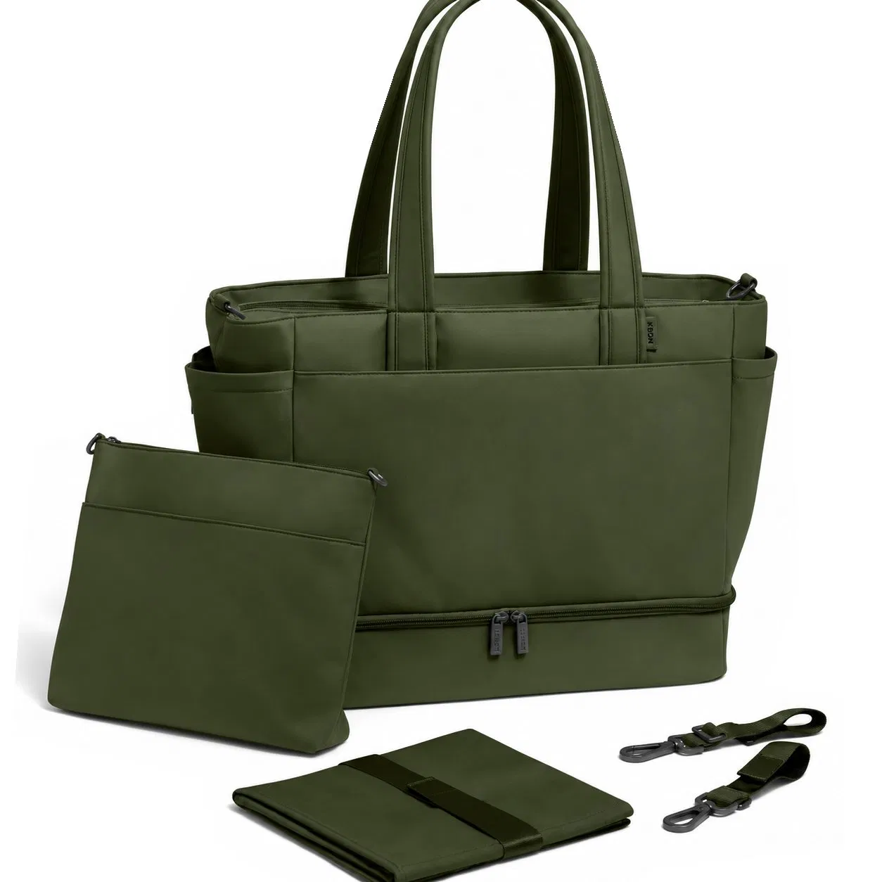 Custom Logo Portable Oxford Stroller Organizer Bag Baby Travel Diaper Caddy