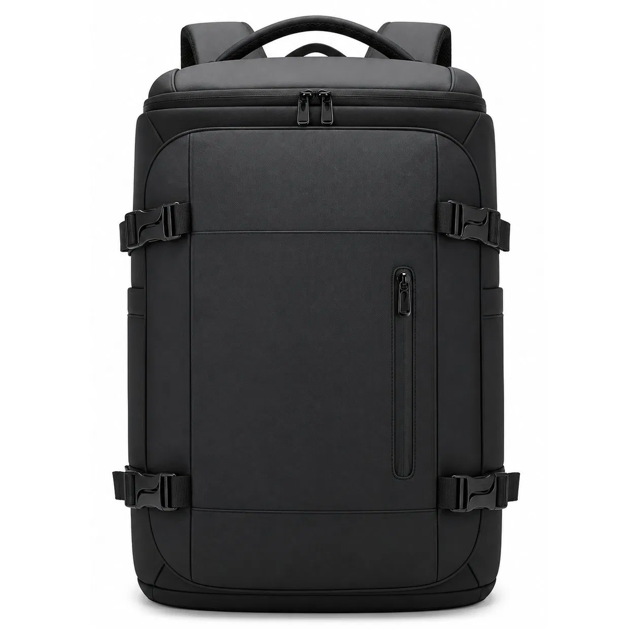 Custom Nylon Laptop Travel Backpack with Shoe and Wet Compartments