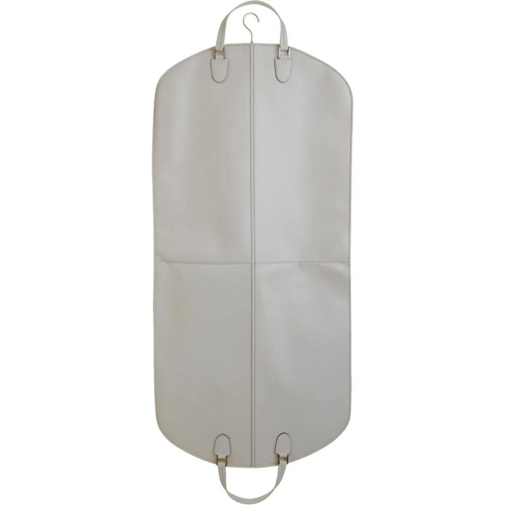 Custom PU Garment Suit Travel Bag with Handles and Hanging Hook