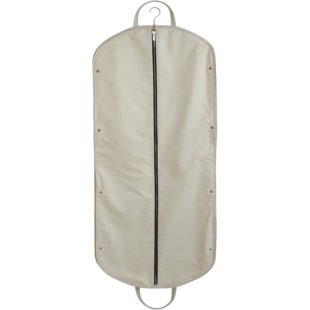 Custom PU Garment Suit Travel Bag with Handles and Hanging Hook