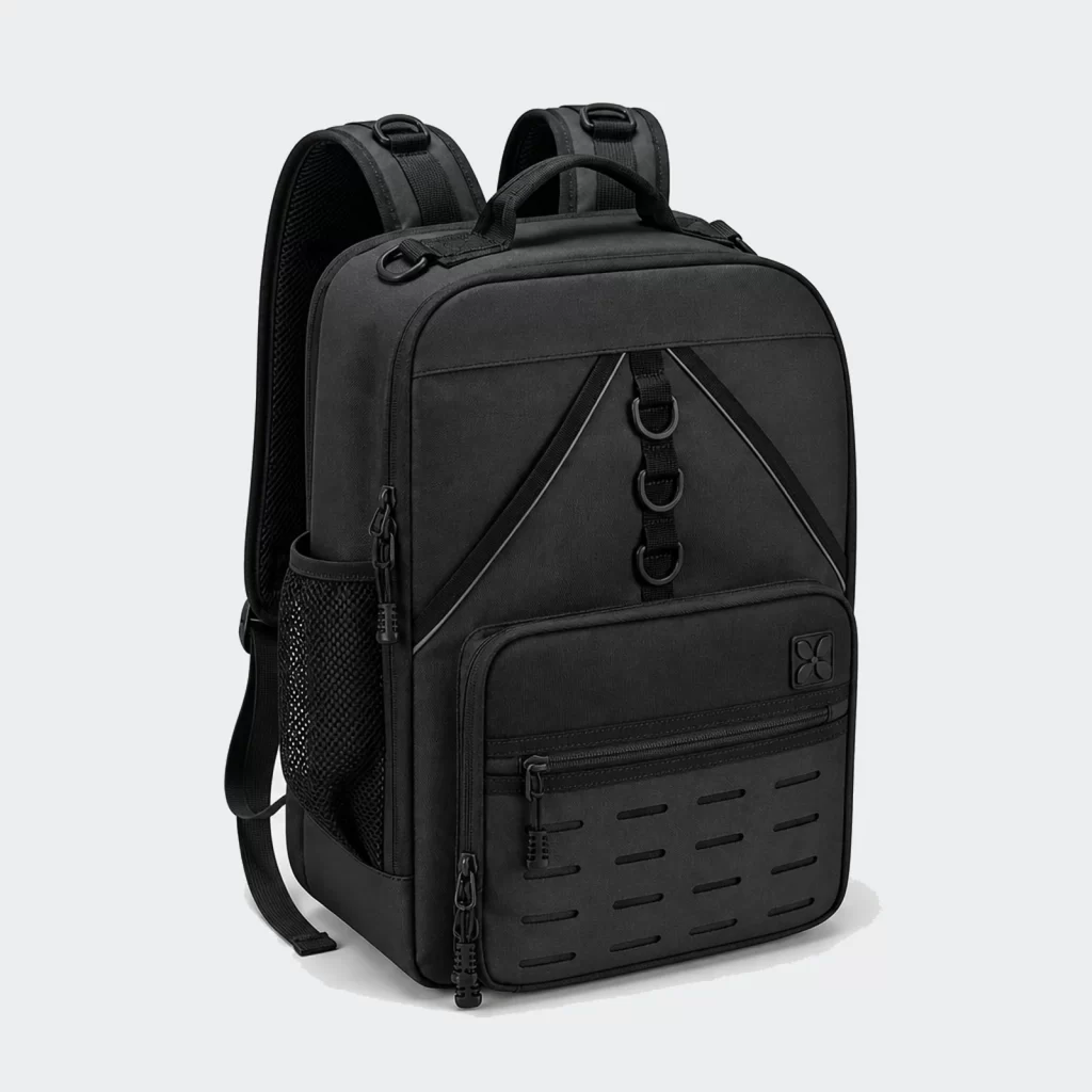 420d ripstop nylon apex fishing tackle backpack product reference view 1