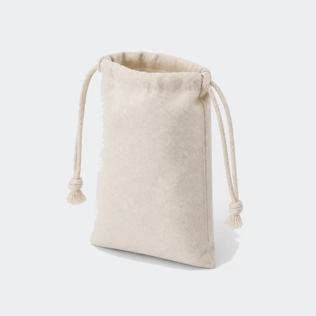 cotton canvas beacon custom retail gift bag product reference view 2