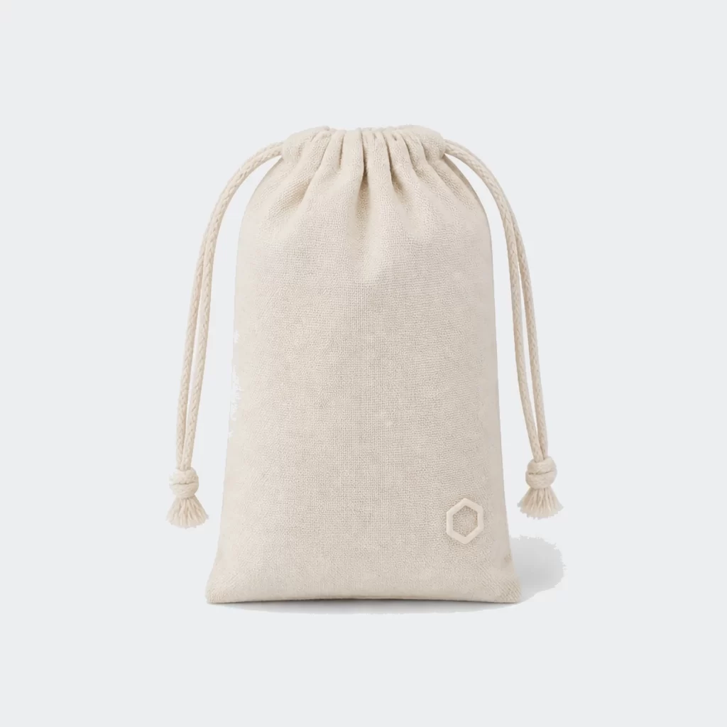 cotton canvas beacon custom retail gift bag product reference view 1