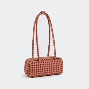 Recycled Nylon Horizon Compact Mini Bowler Purse BL-MP-291 hover Custom mini bowler purse for private label projects