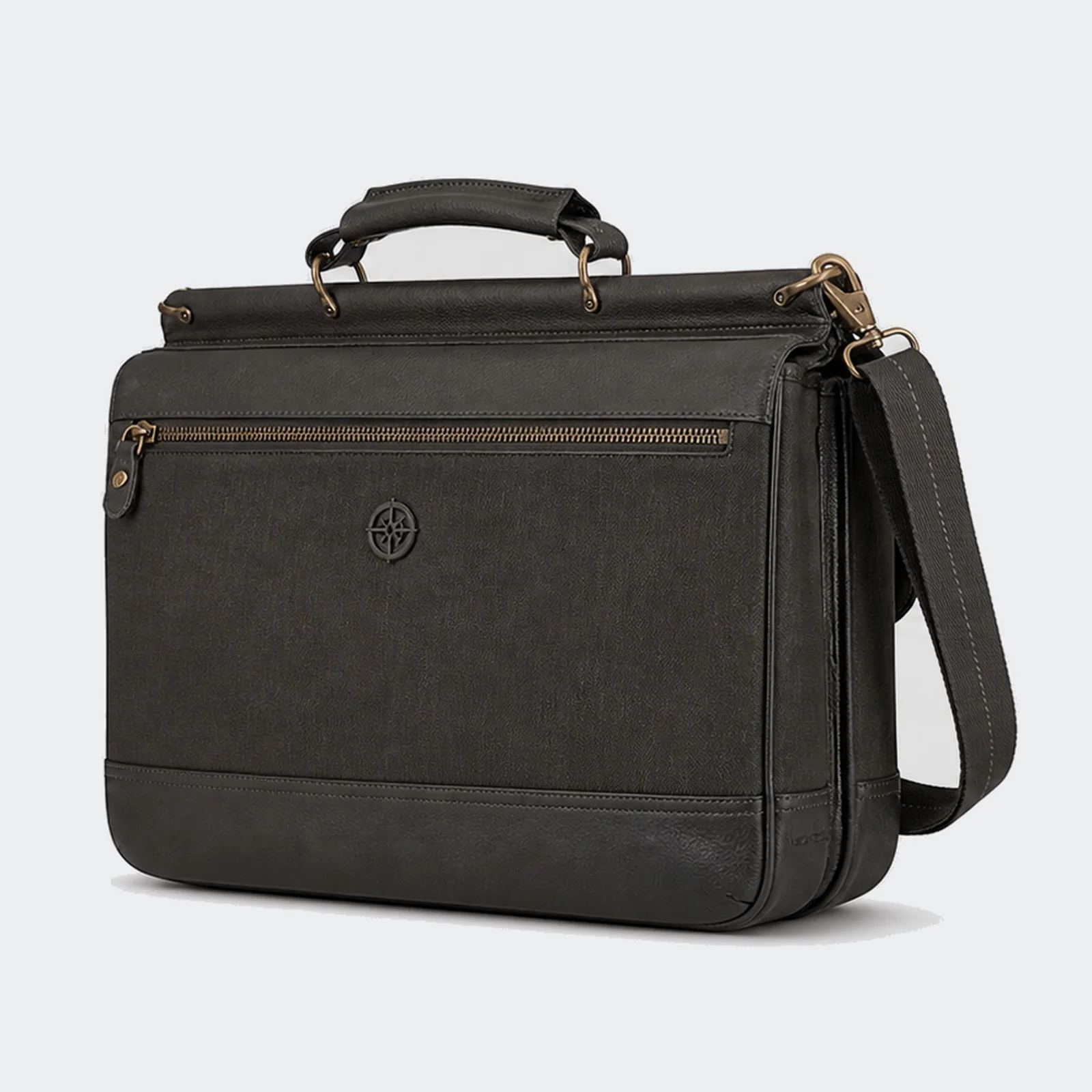 Durable Polyester Moss Laptop Briefcase BL-BR-232 hover Custom briefcases reference for OEM and ODM projects