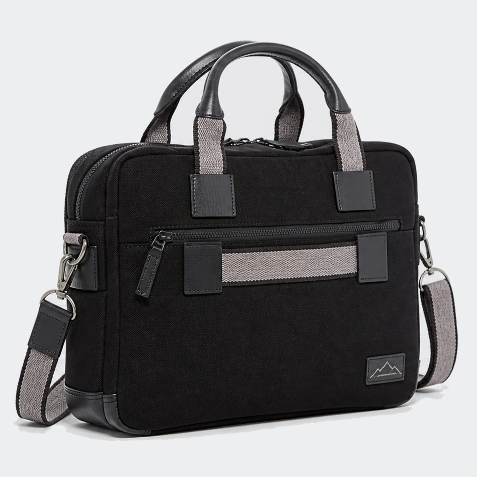 Full-Grain Leather Oak Laptop Briefcase BL-BR-339 hover Custom briefcases reference for OEM and ODM projects