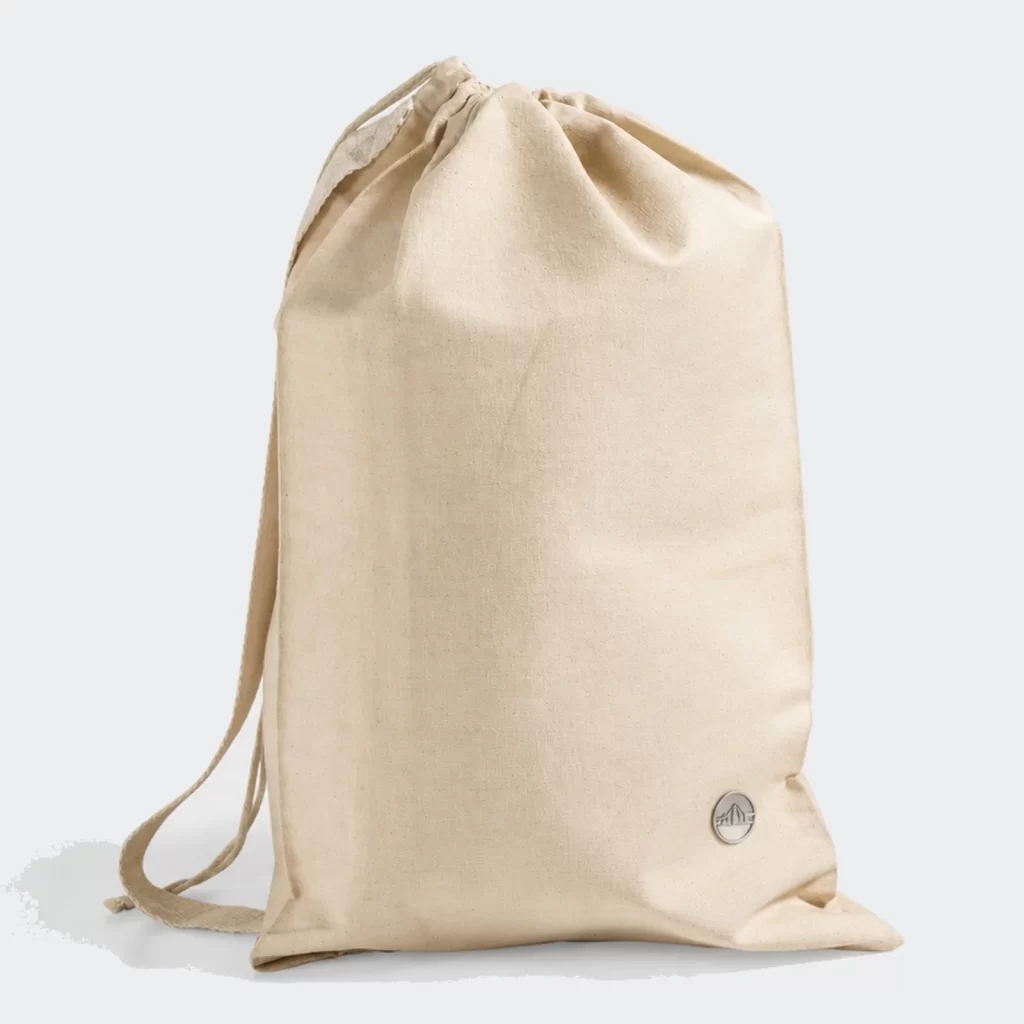 cotton canvas ember drawstring laundry bag product reference view 1