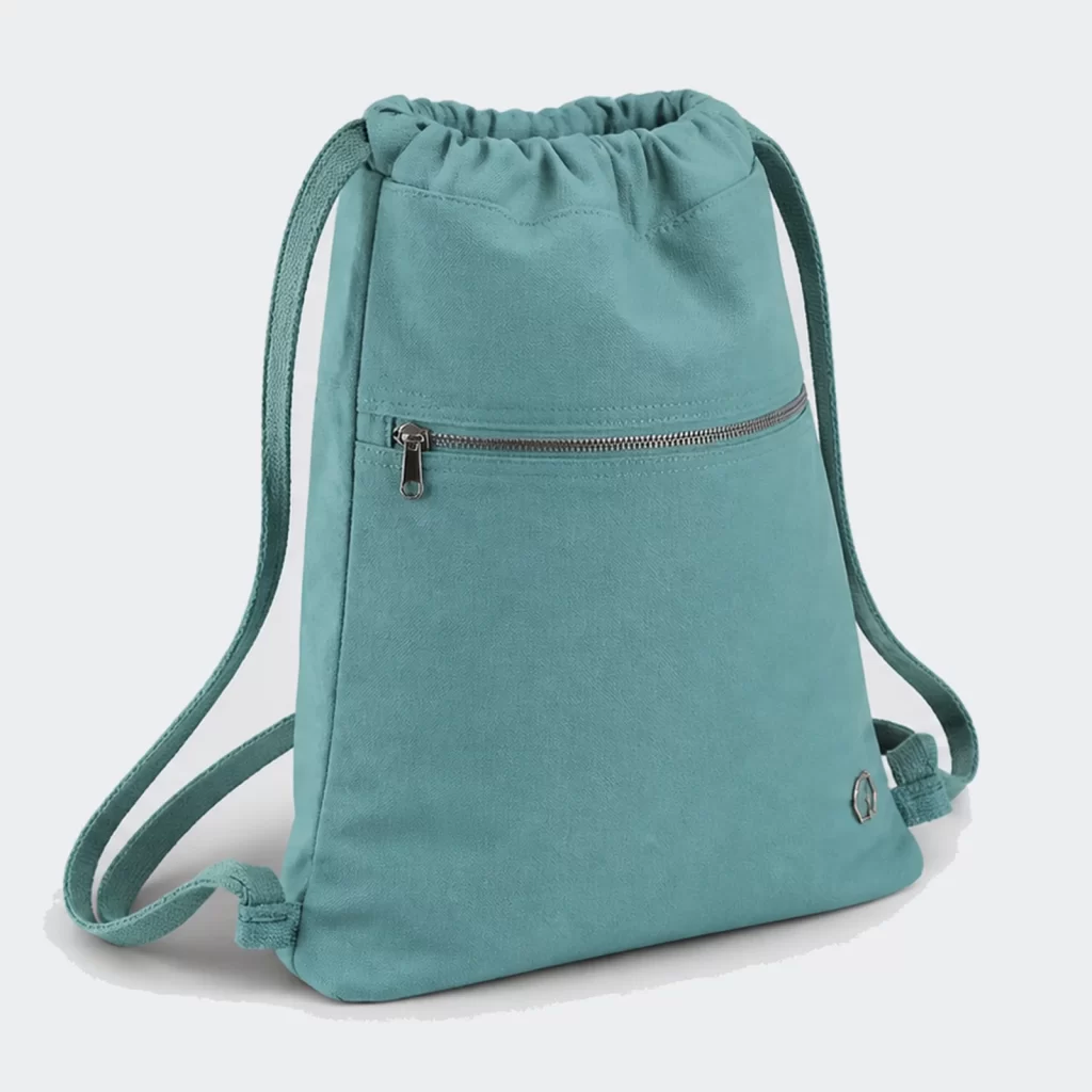 cotton canvas nova drawstring backpack product reference view 2