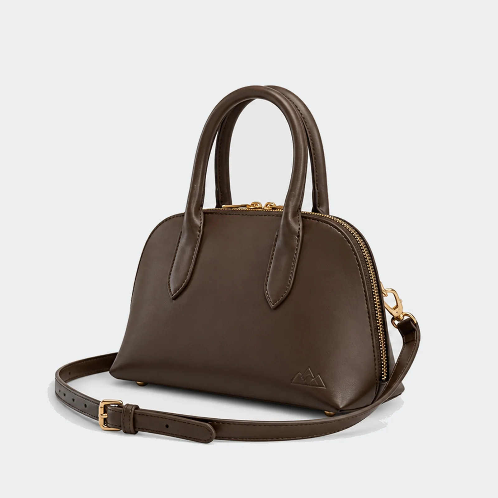 Vegan PU Leather Forge Mini Top-Handle Purse BL-MP-391 hover Custom mini purses reference for OEM and ODM projects