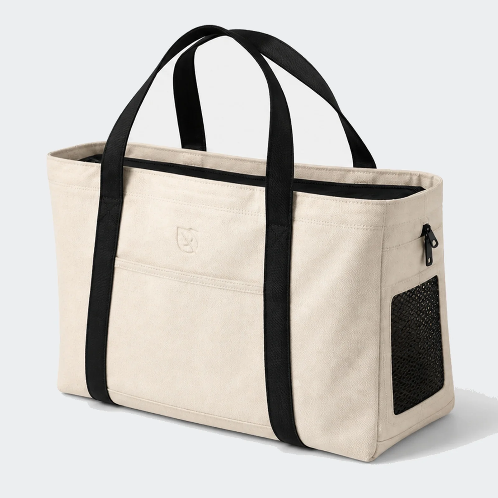 Cotton Canvas Moss Pet Carrier Tote BL-PT-422 hover Custom pet bags reference for OEM and ODM projects