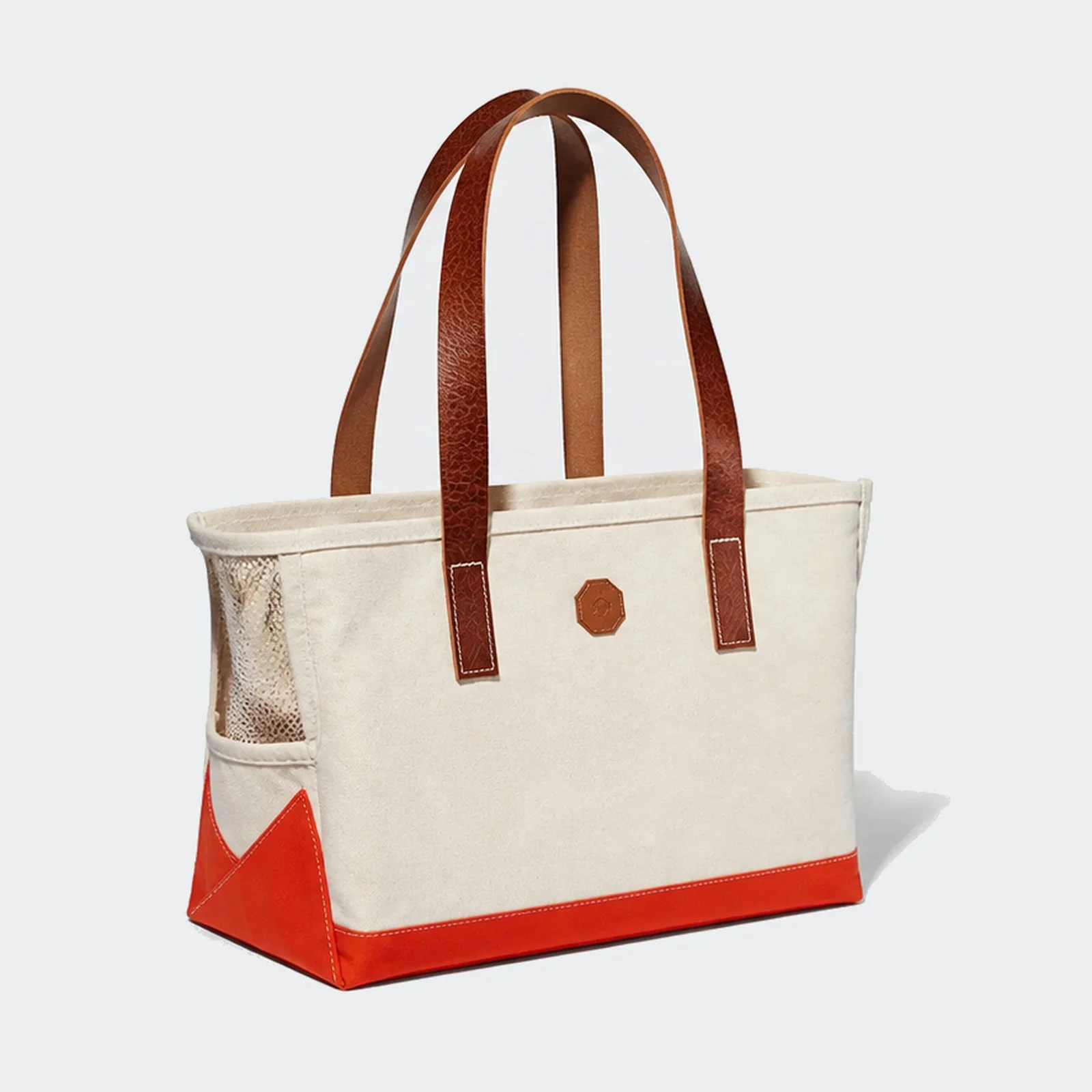 Cotton Canvas Glade Pet Carrier Tote BL-PT-964 hover Custom pet bags reference for OEM and ODM projects