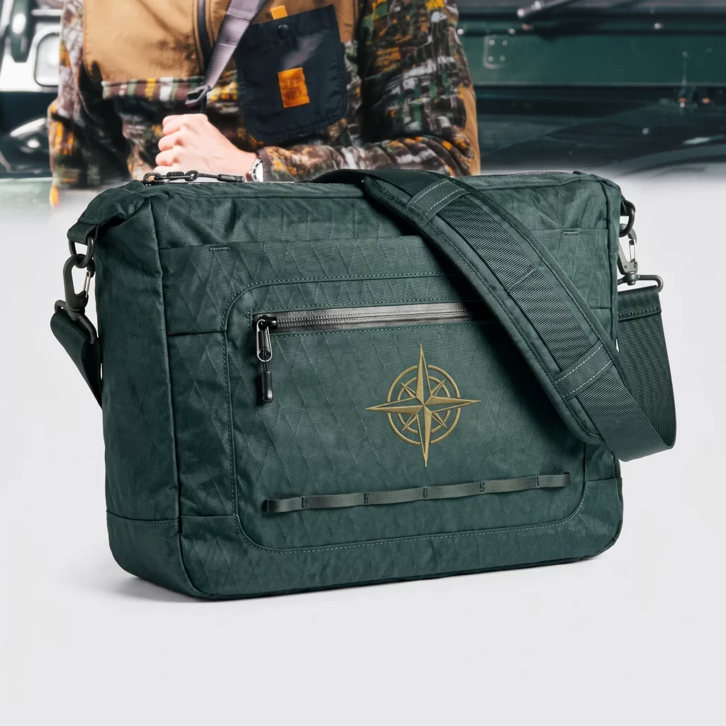 zippered sling bag product reference view 2