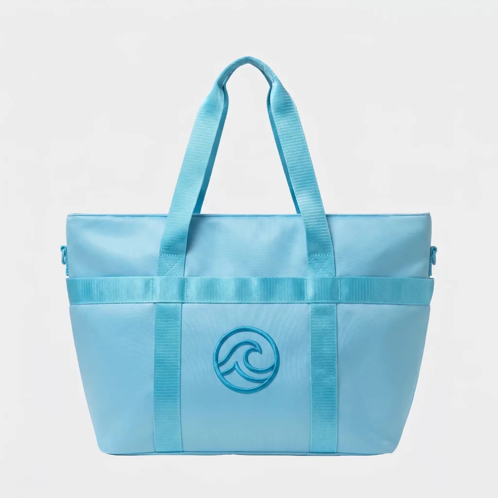 zippered cooler tote product reference view 2
