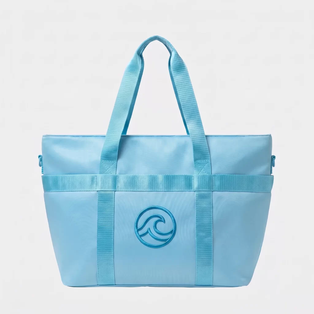zippered cooler tote product reference view 1