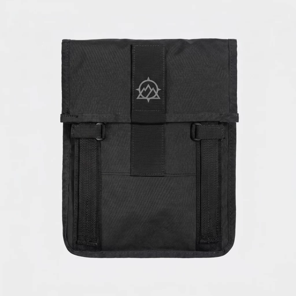 zippered cosmetic pouch product reference view 1