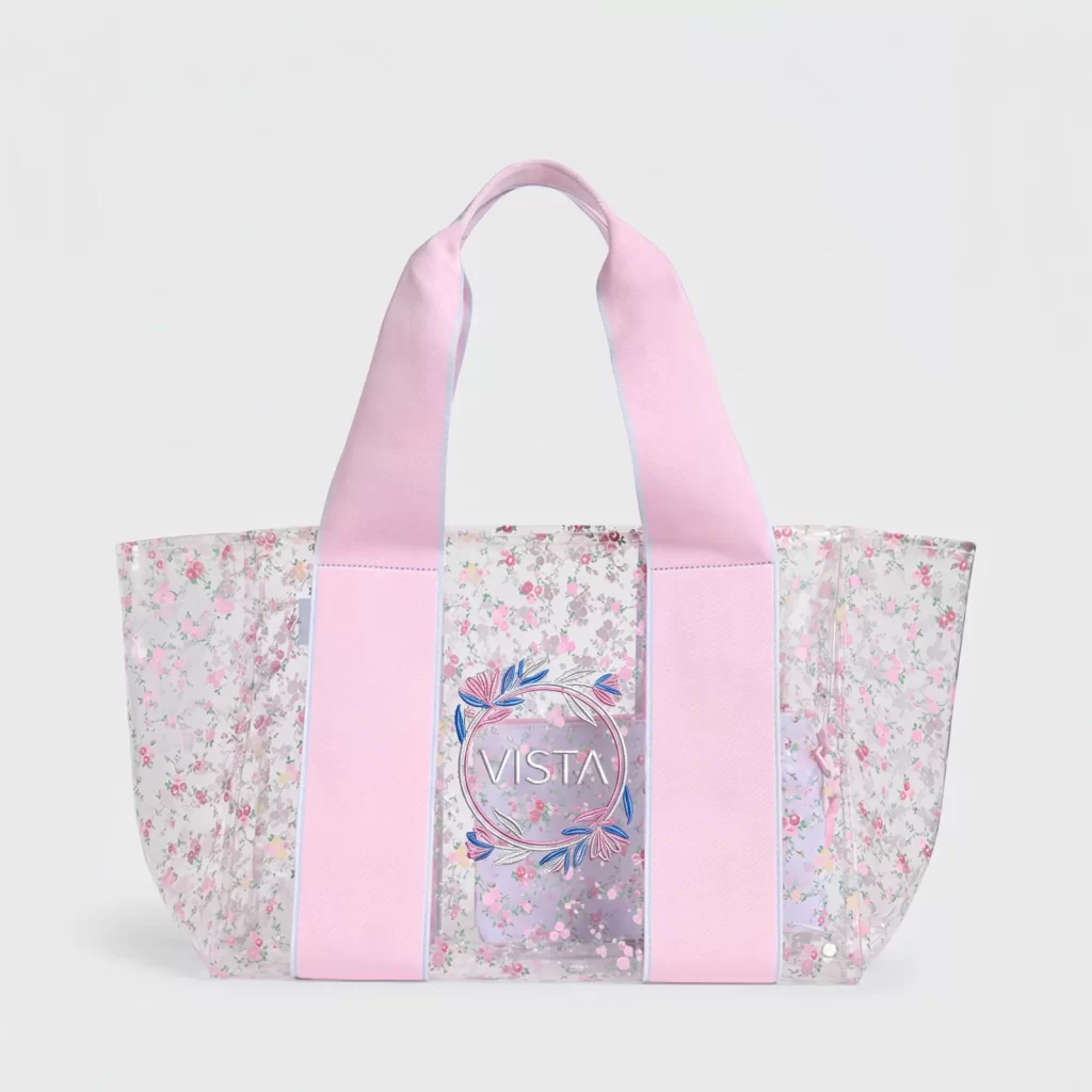 structured nylon tote bag product reference view 1