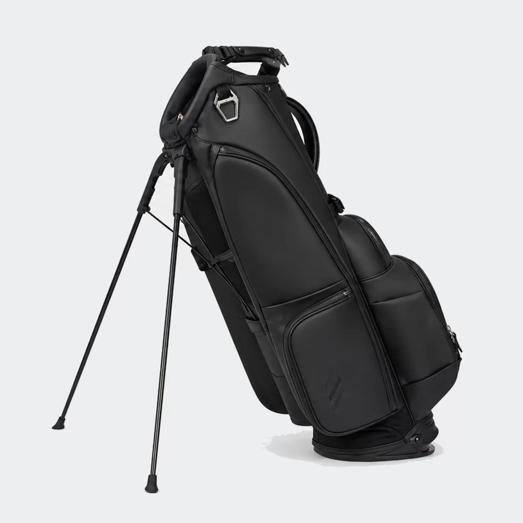 vegan pu leather orbit stand golf stand bag product reference view 2