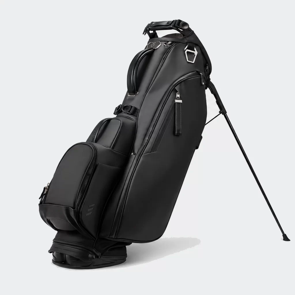 vegan pu leather orbit stand golf stand bag product reference view 1