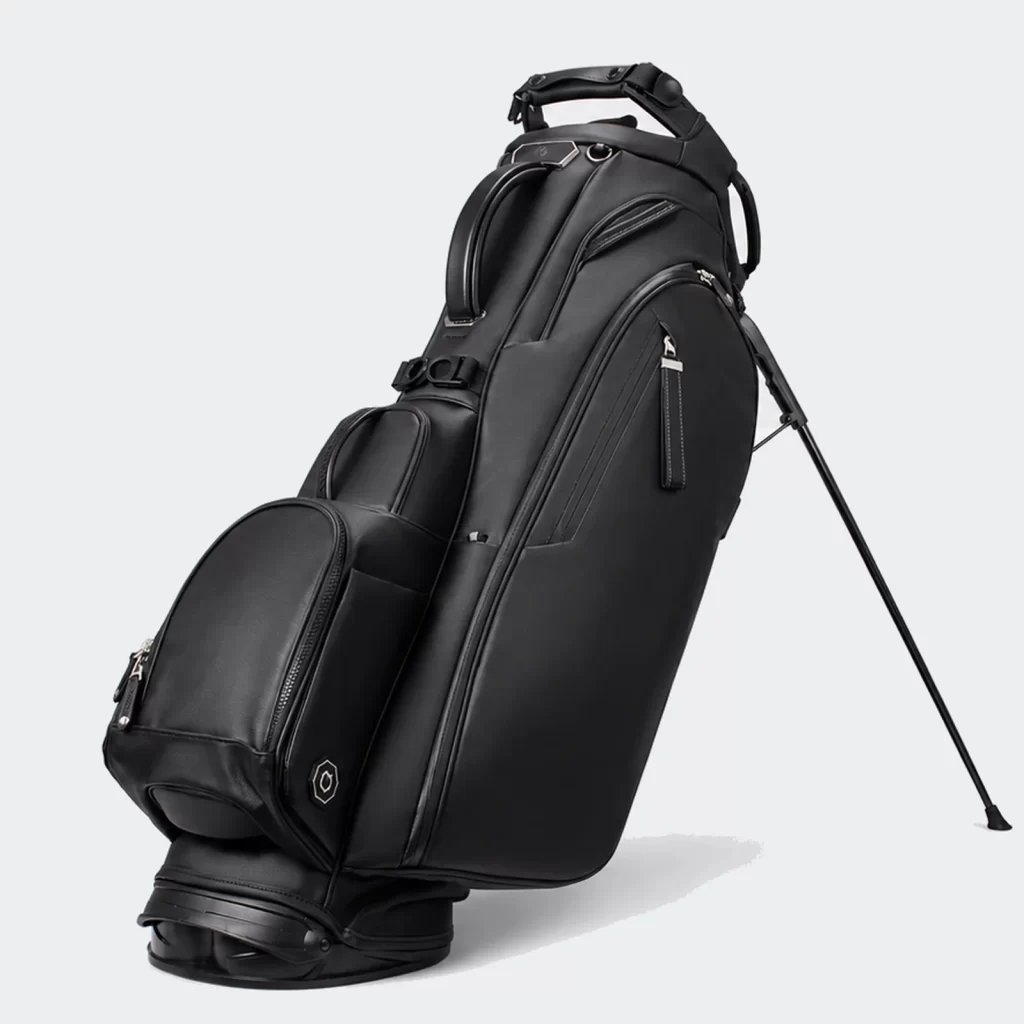 vegan pu leather flex stand golf stand bag product reference view 1