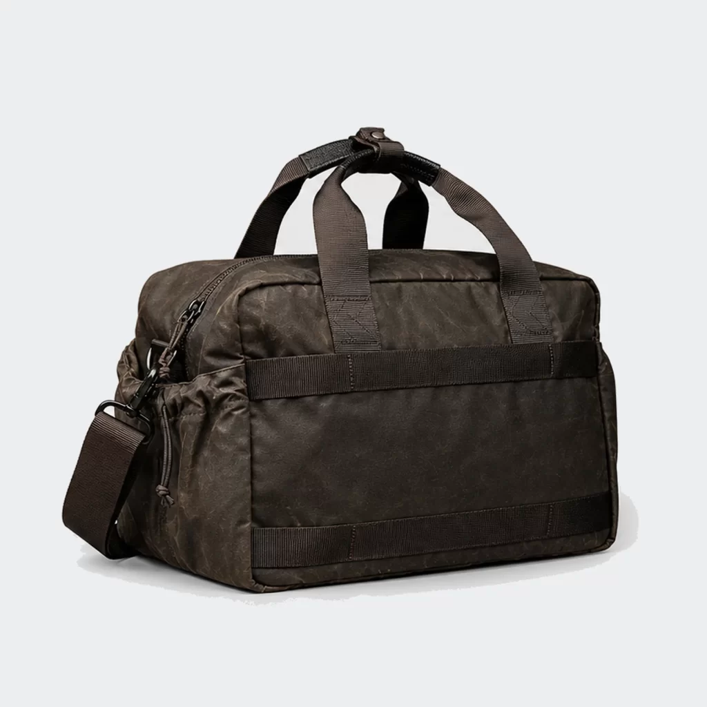 genuine leather flow 30l gym duffel bag product reference view 2