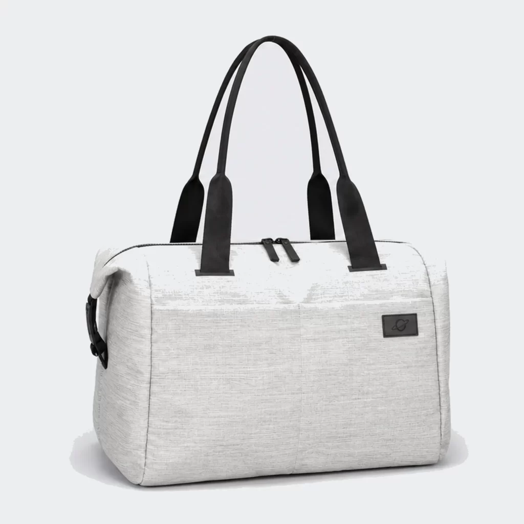 recycled polyester roamer shoe-compartment gym duffel bag product reference view 1