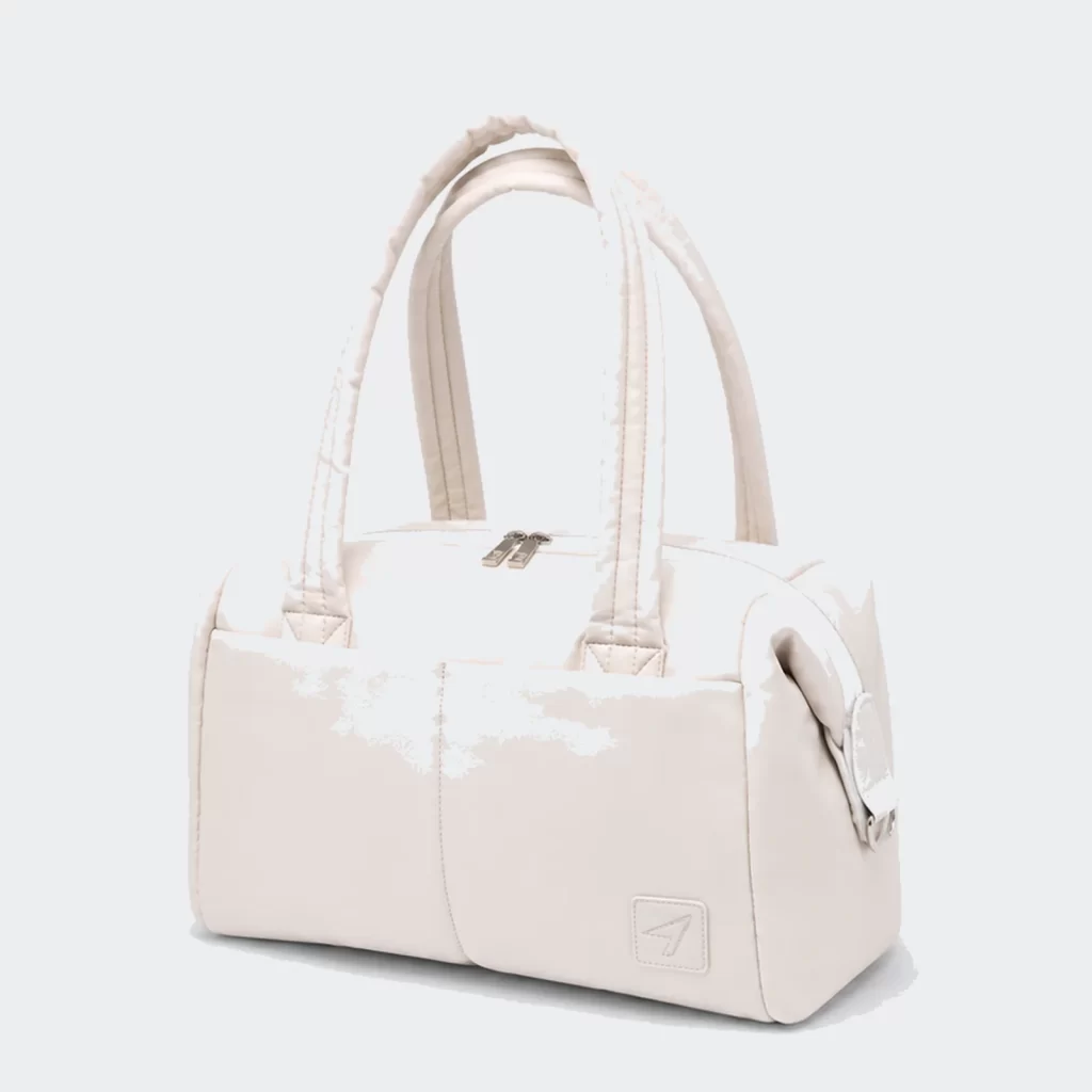 recycled polyester ridge shoe-compartment gym duffel bag product reference view 1