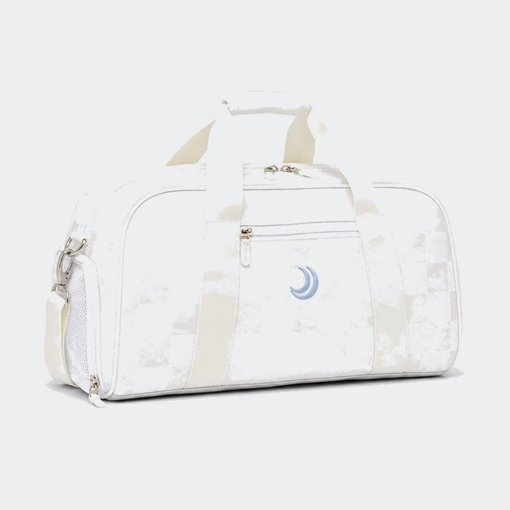 recycled polyester apex shoe-compartment gym duffel bag product reference view 1