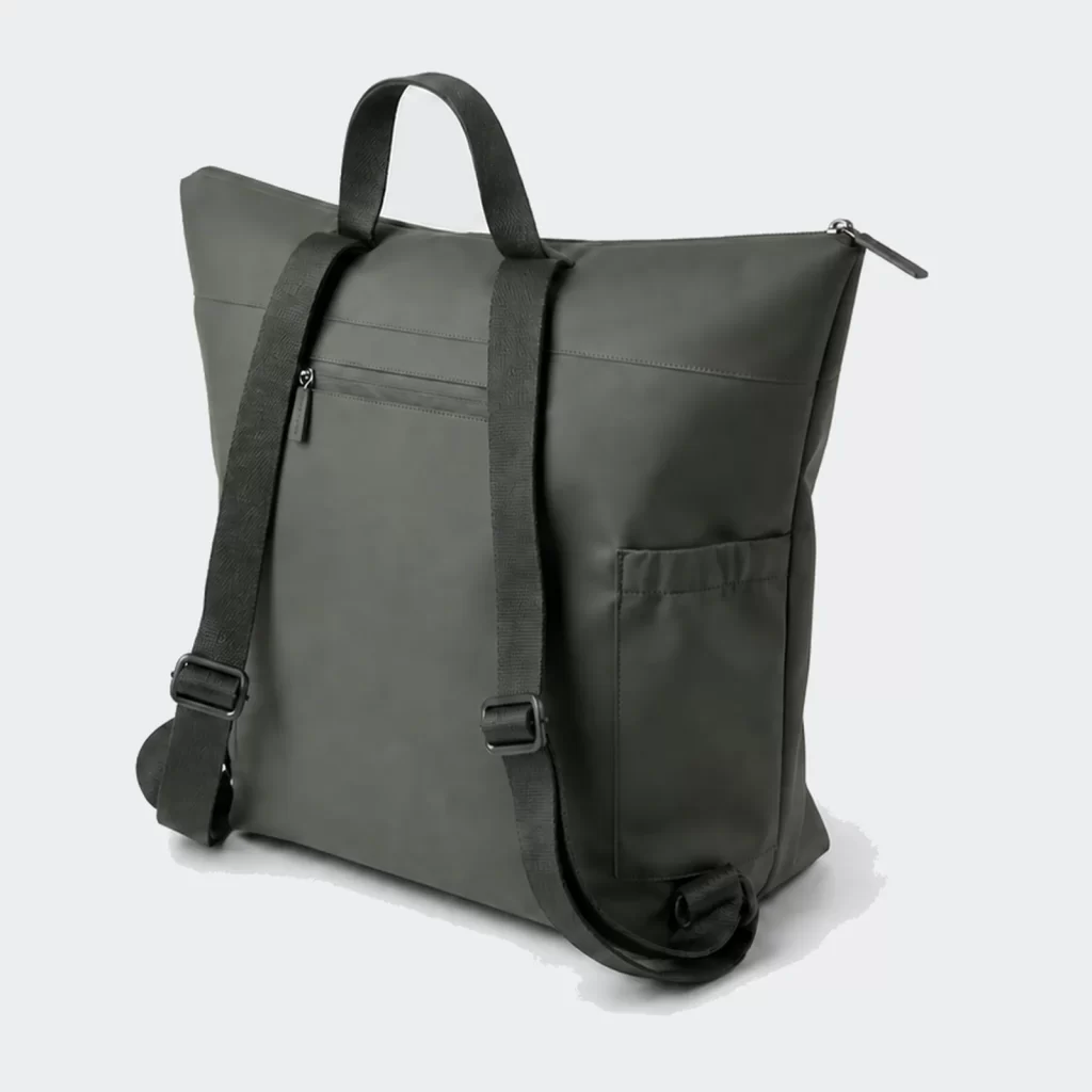 recycled polyester vista stroller-ready mommy diaper backpack product reference view 2