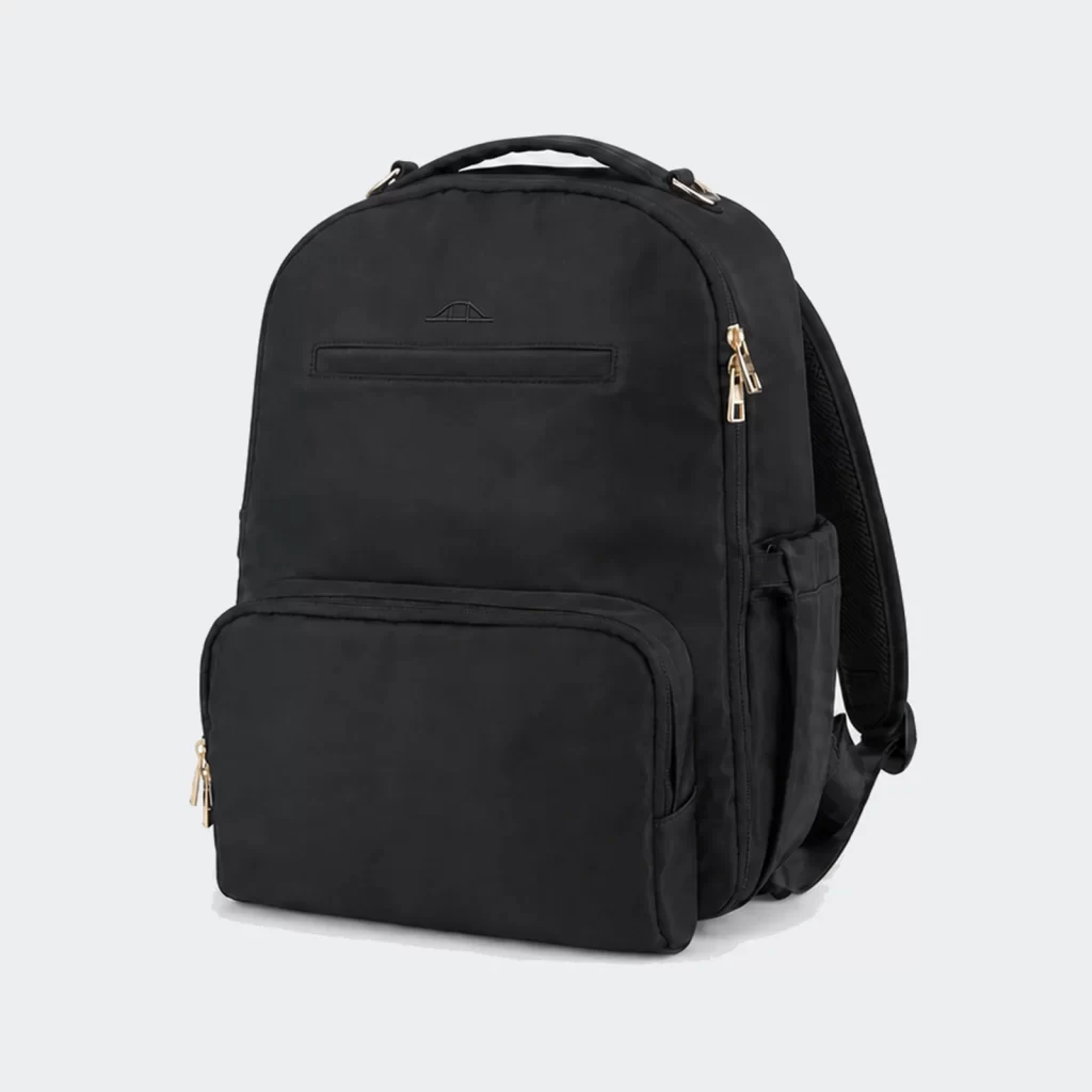 recycled polyester flex insulated mommy diaper backpack product reference view 1