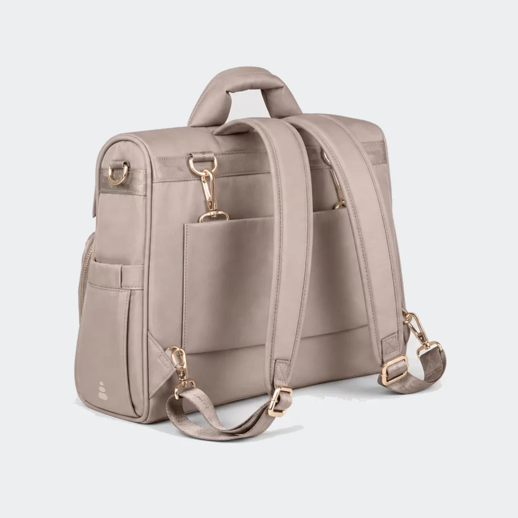 recycled polyester horizon convertible mommy crossbody organizer product reference view 2