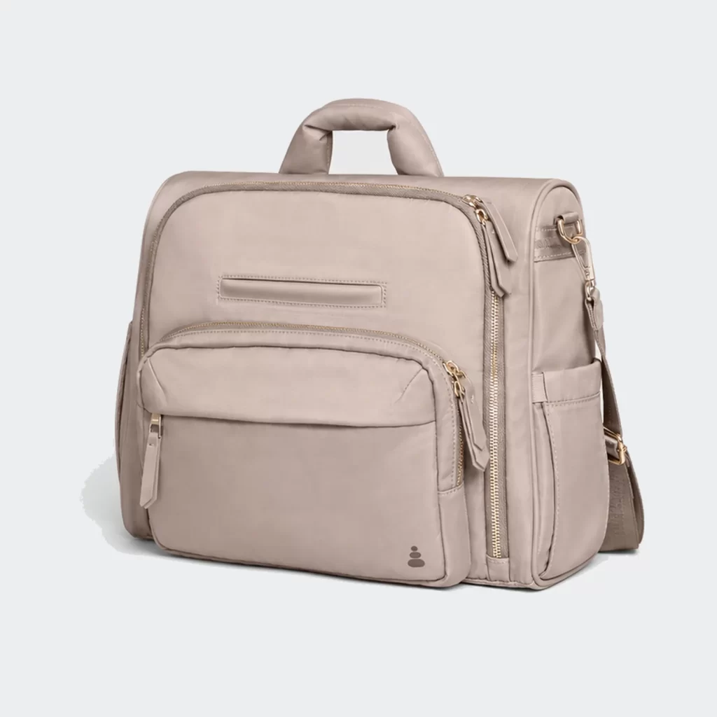 recycled polyester horizon convertible mommy crossbody organizer product reference view 1