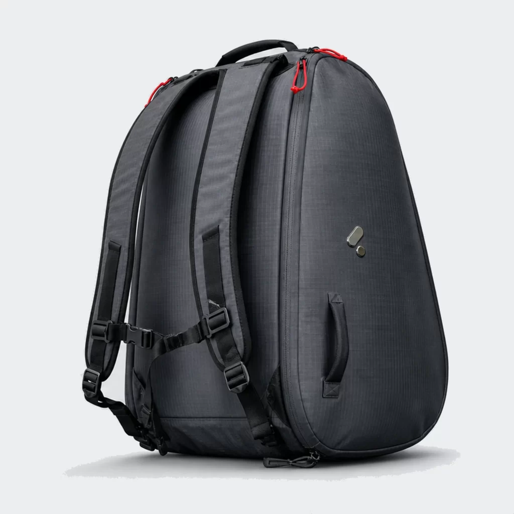 polyester grid tournament padel racquet bag product reference view 2