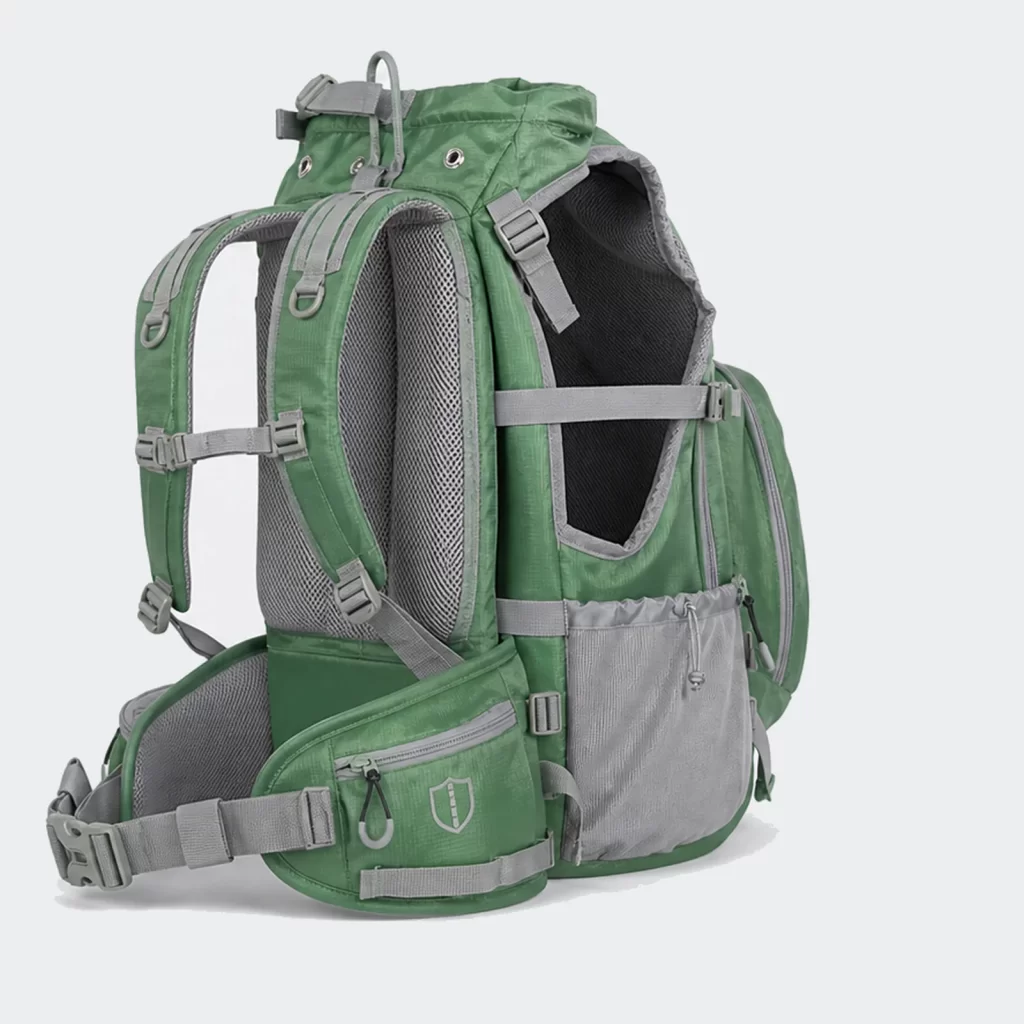 technical mesh ridge hands-free pet carrier backpack product reference view 2