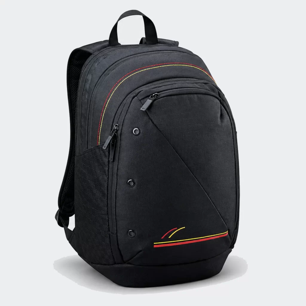 durable polyester venture 12-racquet tennis backpack product reference view 1