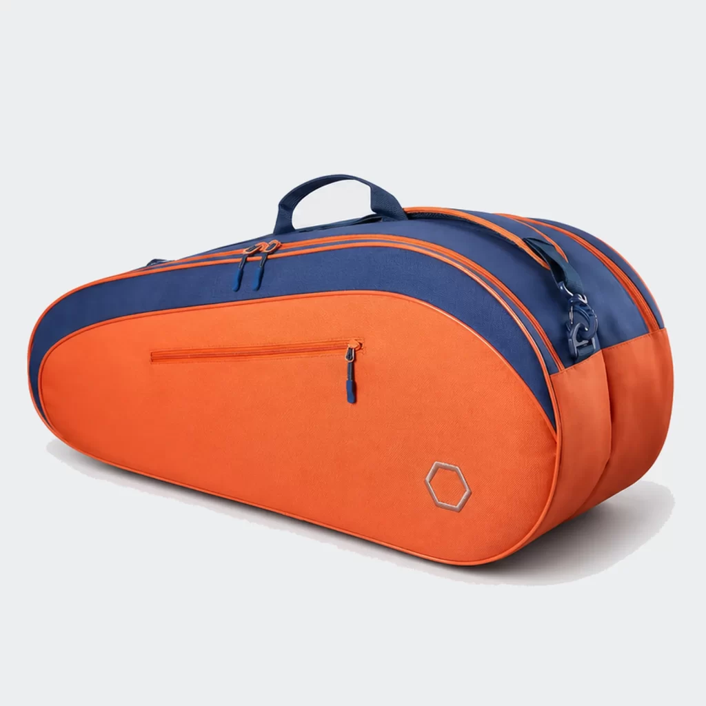 durable polyester orbit 9-racquet tennis racquet bag product reference view 2