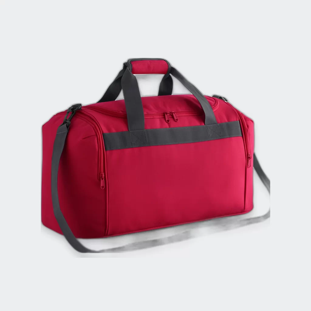 zippered travel duffel bag product reference view 3