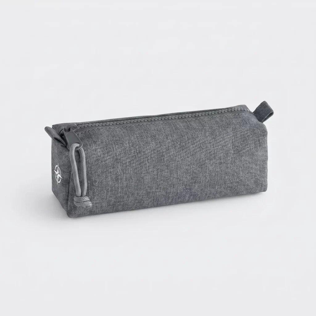zippered cosmetic bag product reference view 1