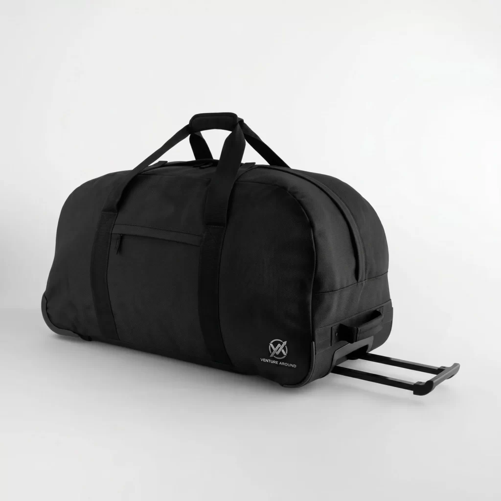 front pocket canvas duffel bag product reference view 2