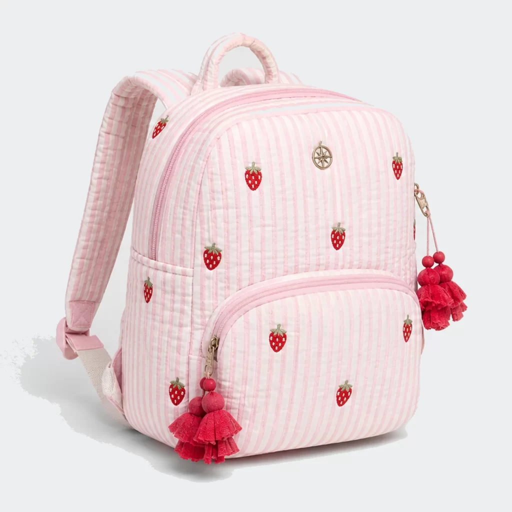 quilted cotton studio everyday backpack product reference view 1