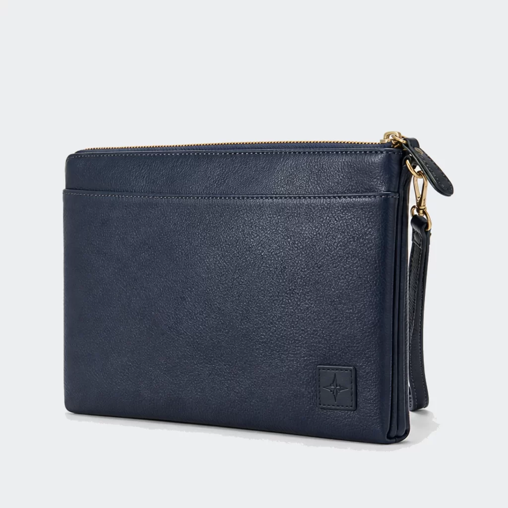 genuine leather horizon clutch bag product reference view 2