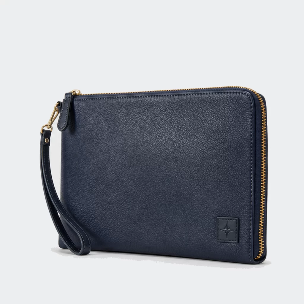 genuine leather horizon clutch bag product reference view 1